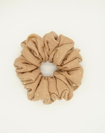 Scrunchie muślinowa gumka do włosów, Magic Needles