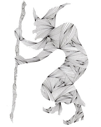 50. WIEDŹMA - rysunek, plakat., kama4you