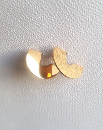 Kolczyki pozłacane A Piece of Circle, Mitsu
