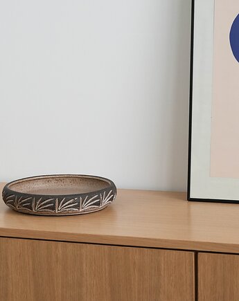 Misa ceramiczna, duński design, lata 60, produkcja: LoveMose, Przetwory design