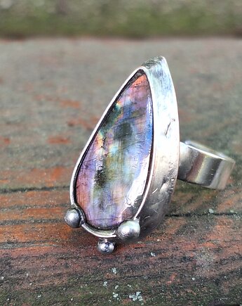 Test Rorschacha - pierścionek regulowany, po drugiej stronie lustra