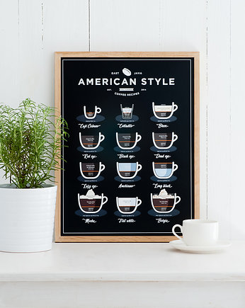 American Style Coffee plakat, Follygraph