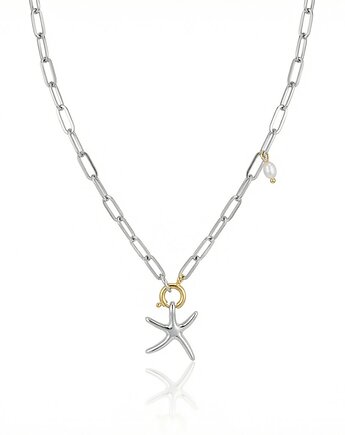 Naszyjnik Chain - Rozgwiazda & perła no. 2, La Tienne