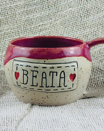 Kubek imieninowy - idealny na prezent, ceramika_surudo