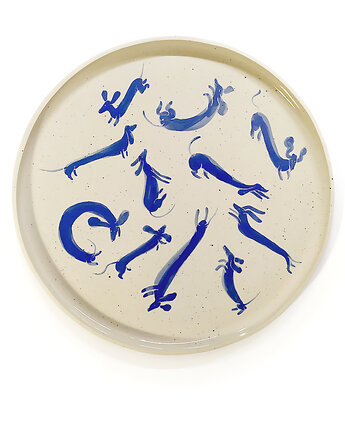 Duży Talerz - jamniczki, cynamon studio