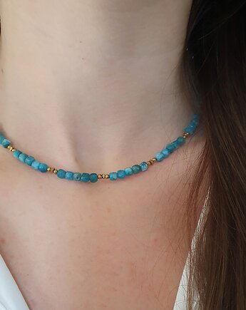 Naszyjnik z apatytem, LEI handmade 