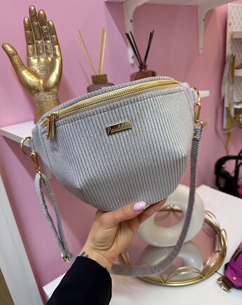 Nerka damska sztruksowa jasno szara XL, paulilin.style