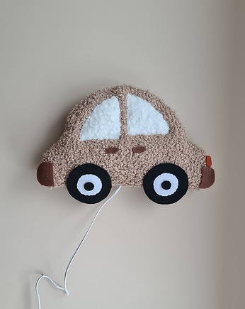 Lampka nocna na ścianę -Autko retro bouncle LED, Marmys Felt Studio