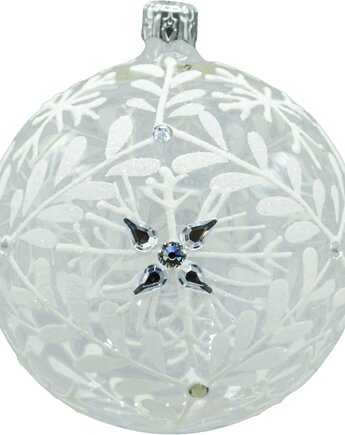 Bombka okrągła: Śnieżny Ornament, Syn Bombkarza