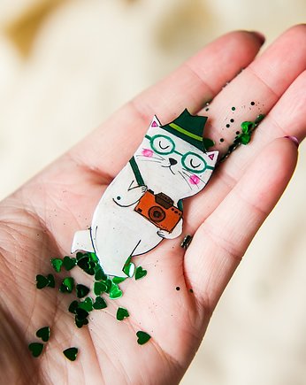 Kot fotograf, Pintura