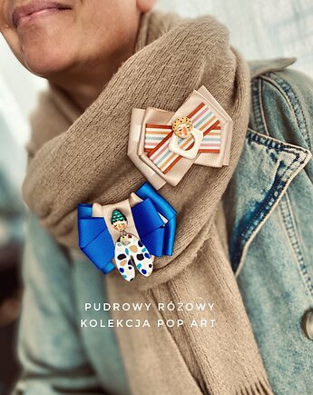 Nowa Kolekcja ART z postaciami 3d wyrwanymi z obrazu, Pudrowy Różowy