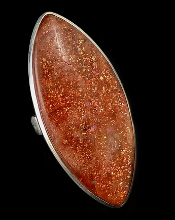 Pierścionek amazing sunstone, Pracownia Neores