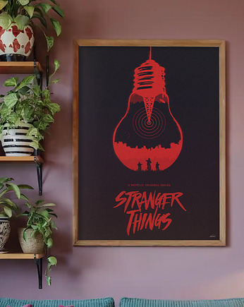 Plakat Stranger Things, minimalmill