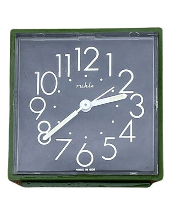 Budzik mechaniczny, Ruhla, Niemcy, lata 70., Good Old Things