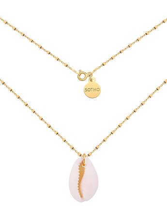 Złoty naszyjnik z dużą muszelką, SOTHO