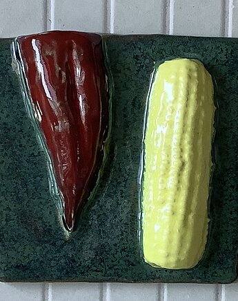 Dekor ceramiczny z serii Vegedecors, Ceramystiq