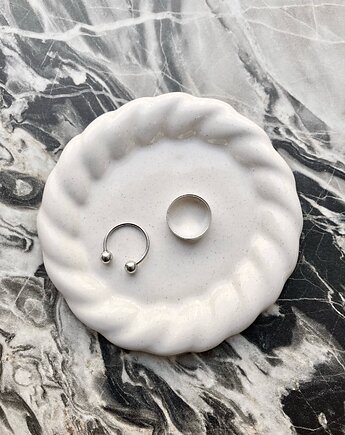 Talerzyk /salt and pepper, 12cm/, Handverk