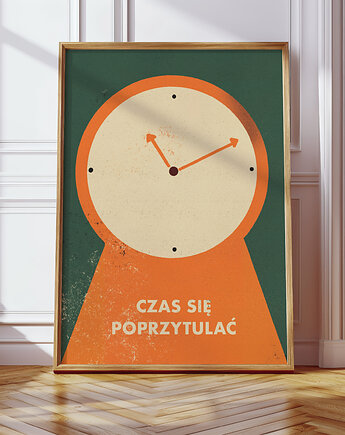 Plakat Czas na przytulasy, MUKI design