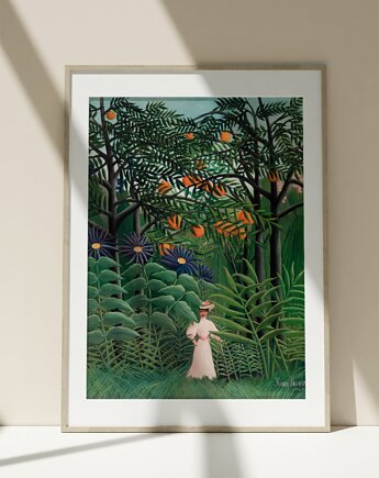 Plakat Vintage Obraz Grafika Rousseau, Storelia