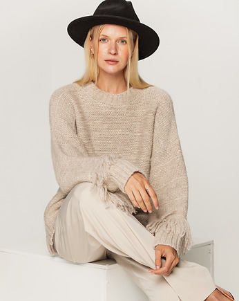 Sweter Elena - Beige, Pracownia FIO
