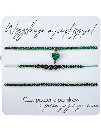 Bransoletki na prezent Mikołajki, karolina kosior