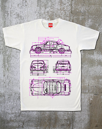 Koszulka VOLKSWAGEN Karmann GHIA tshirt, 777 Tshirts