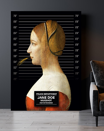 Jane Doe  - obraz na płótnie, OSOBY - Prezent dla Dziewczyny