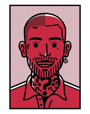 Plakat Quebonafide, Bartosz Żuber Zubis World