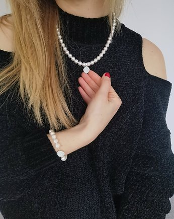 Naszyjnik - Perły Marki Swarovski, Alessandra unique