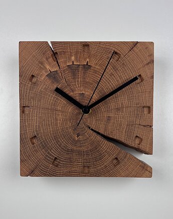 Zegar ścienny / stojący drewniany Dąb, BooGoo