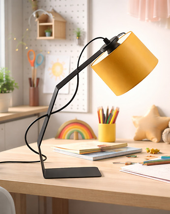 Metalowa lampa biurkowa do nauki dla dzieci HAGA KIDS, LYSNE