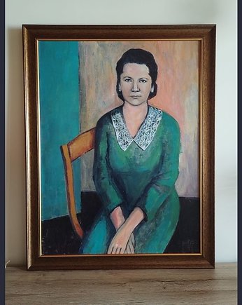 Portret akrylowy na zamówienie - 50x70 cm, ALE SIE TWORZY