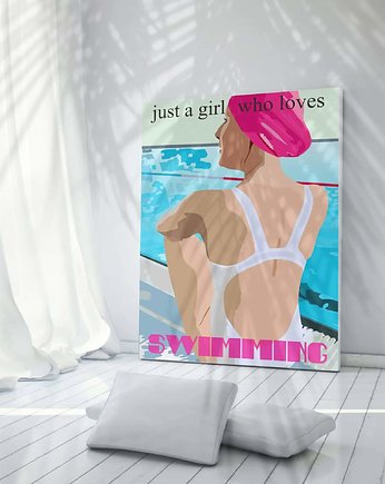 Plakat Ona lubi pływać, Project 8