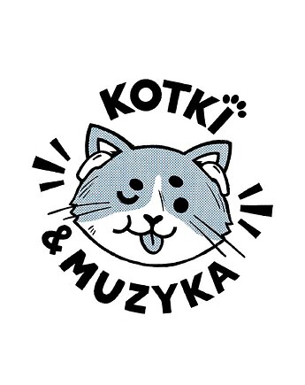 Plakat Kotki i Muzyka, Bartosz Żuber Zubis World