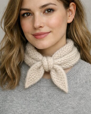 Kinu Petit apaszka chusta jedwab alpaka, GANGSTA KNIT