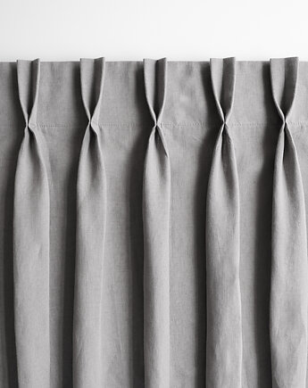 Zasłona na fleksach MEDIUM TRUE GRAY, so linen!
