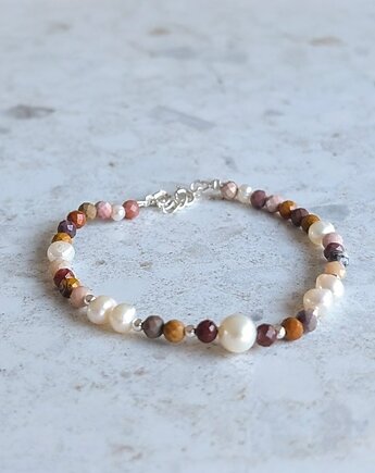 Królewska bransoletka z perłami Renesans, Moui