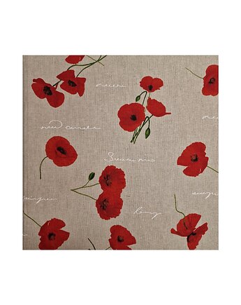 Album na zdjęcia Maki 30x30cm 42 czarne karty, Pracownia Introligator Gliwice