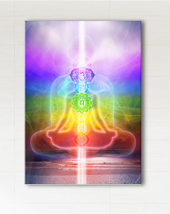 Obraz harmonizujący - Harmonia czakr - płótno, yenoo
