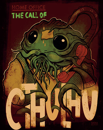 Plakat The call of Cthulhu 2, Natalia Biegalska
