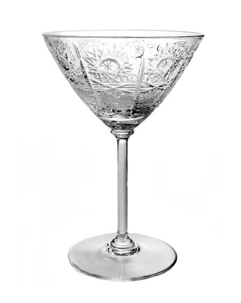 Kryształowe kieliszki do martini 6 sztuk MAZOWIA, Niemen Crystal