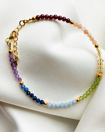 Bransoletka CZAKRA, bransoletka czakralna Yoga, Anemon Atelier