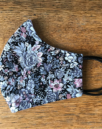 Bawełniana maseczka ochronna damska, Nessy Patchwork