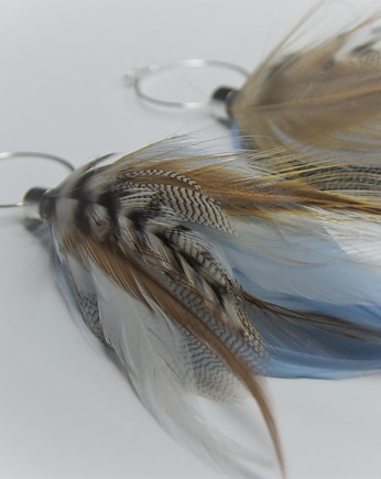 Kolczyki z piórami elum, Ajdacho