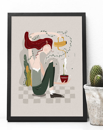 Plants - plakat A3/B2, Justyna Mioduszewska