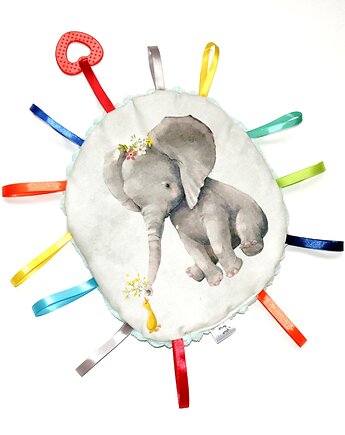 DUŻY 25 cm sensorek, szeleszczak,metkowiec _4w1, MOJAMAJA