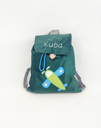 Plecak z samolotem, prezent dla chłopca, Enitka Sweet Baby Room
