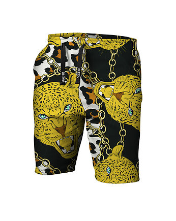 Krótkie Spodenki Shorty Boy DR.CROW Leopard Spots, DrCrow