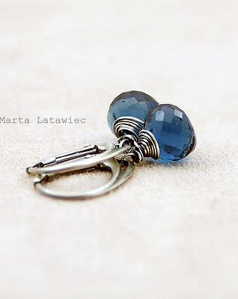 Kolczyki Teal touch, Marta Latawiec
