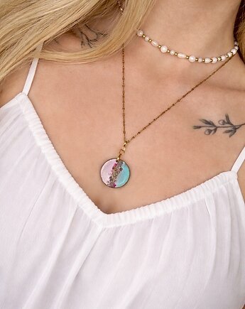 Kaskadowy naszyjnik Blask Natury: Electric Bloom, Blask Natury